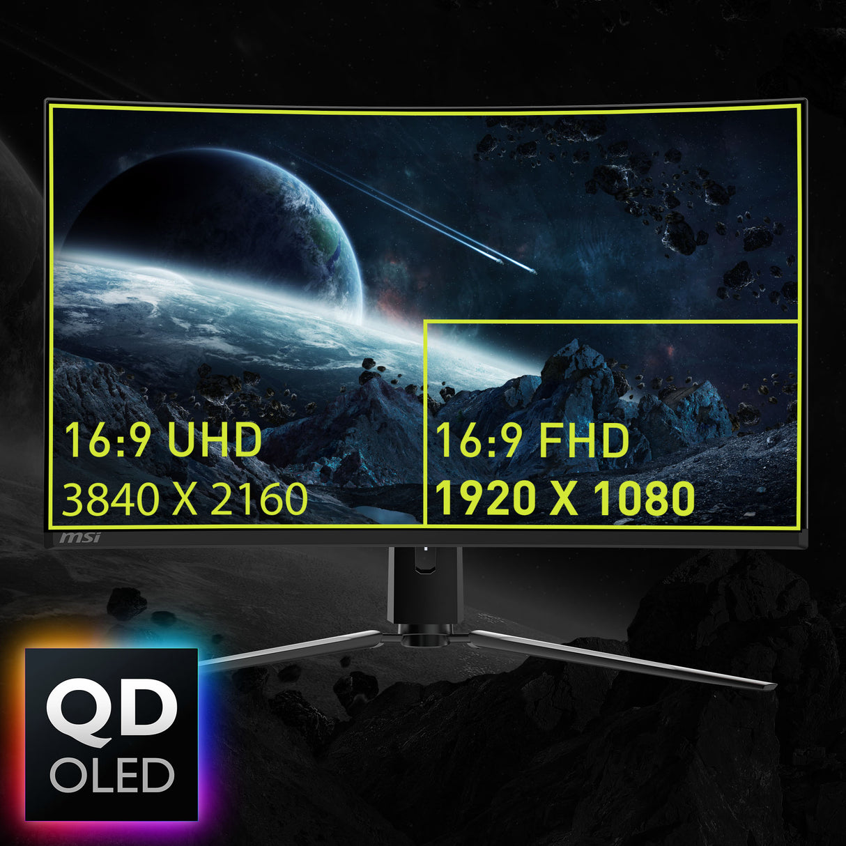 MSI CB MAG 321CUP QD-OLED | MSI Gaming Monitor - MSI e-Shop | Offiziell von MSI Deutschland