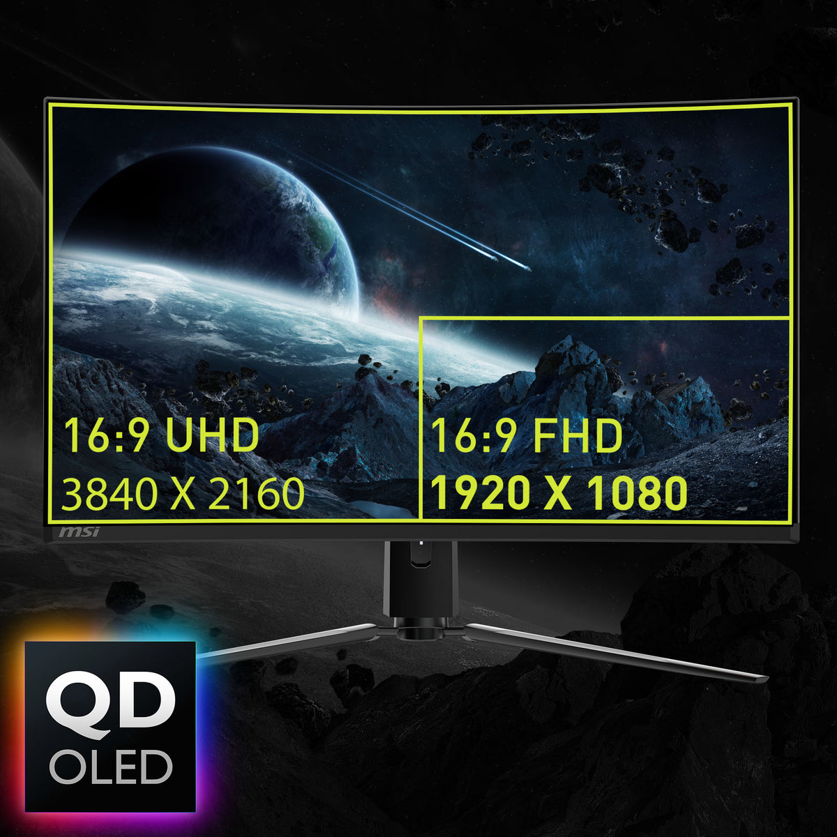MAG 321CUPDE QD-OLED | MSI Gaming Monitor ****Verpackung leicht beschädigt****