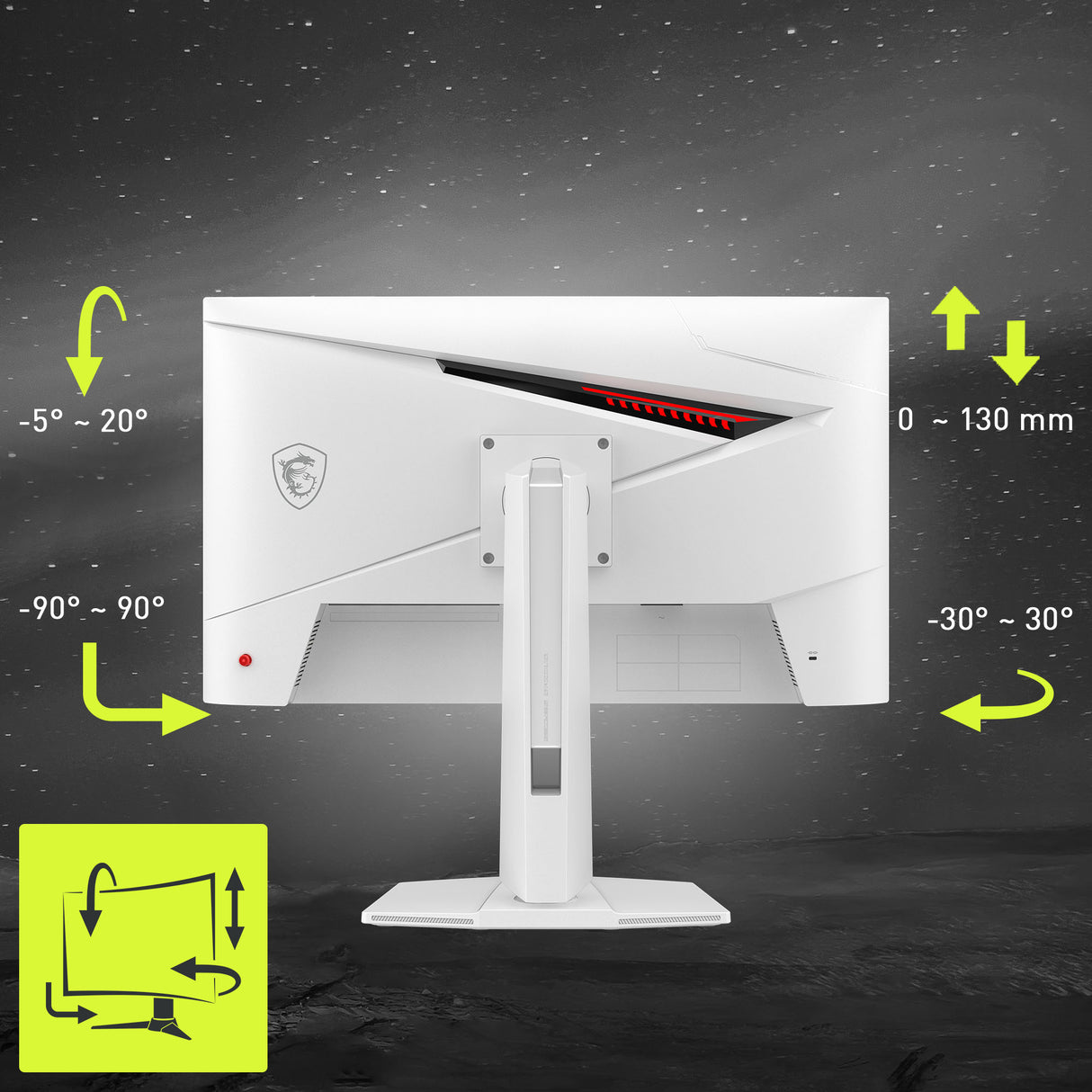 MAG 274QRFW X32 | MSI Gaming Monitor