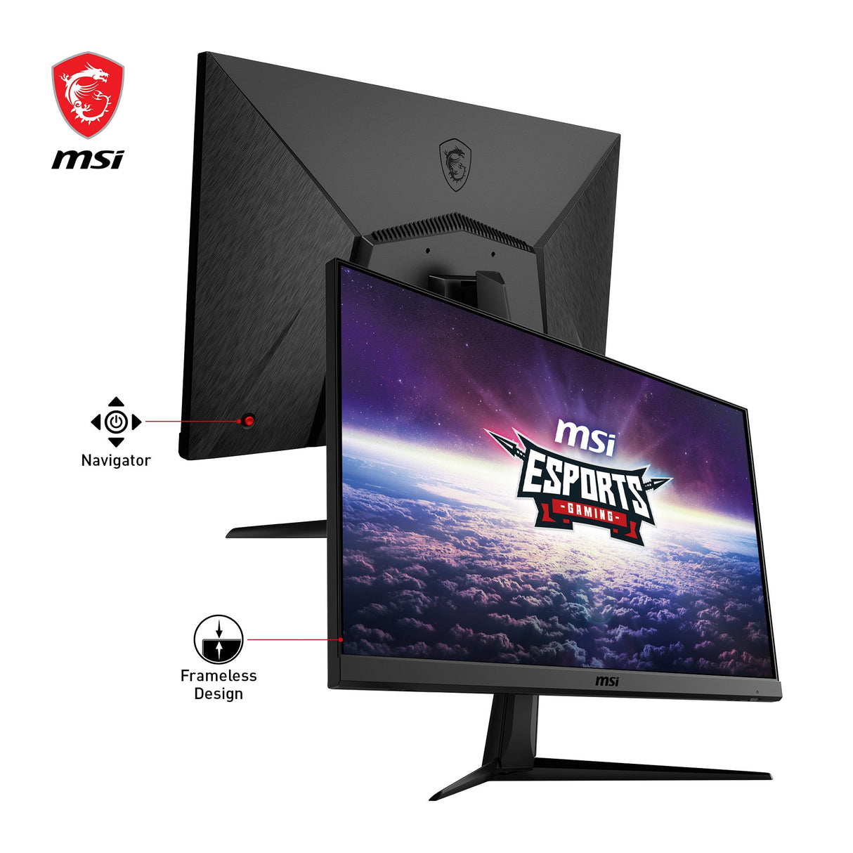 MSI CB G2412DE | MSI eSport Gaming Monitor - MSI e-Shop | Offiziell von MSI Deutschland