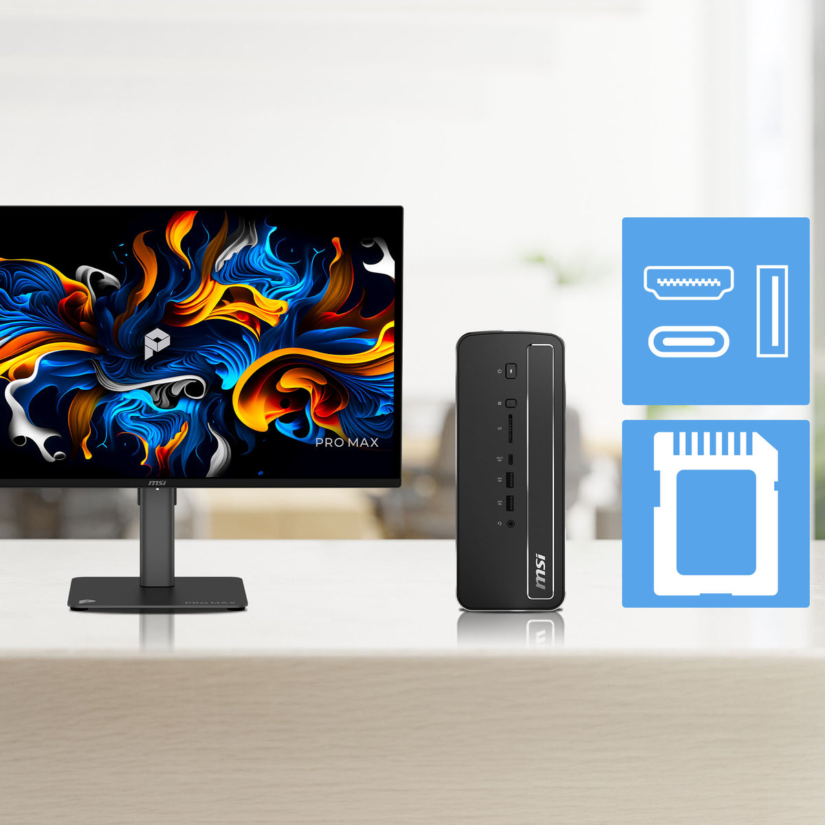 MSI PRO MAX EDGE AI+ 11M-005EU  - IPC Personal AI Computer