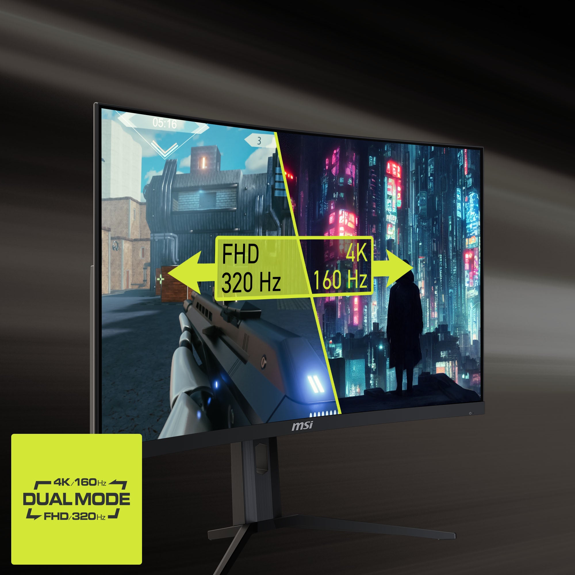 MSI MAG 321CUPDF 4k 湾曲 31.5インチ ゲーミングモニター MSI MAG 321CUPDF – 32″ UHD Dual-Mode Curved Gaming-Monitor – MSI e