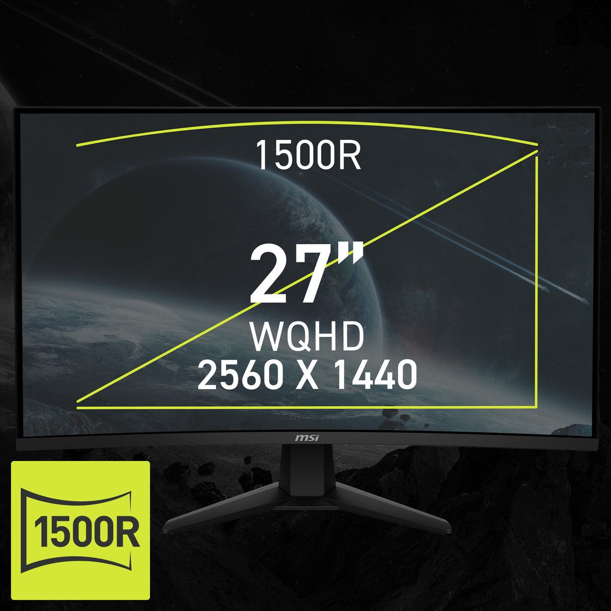 2er Pack - MAG 274CQF | MSI Gaming Monitor