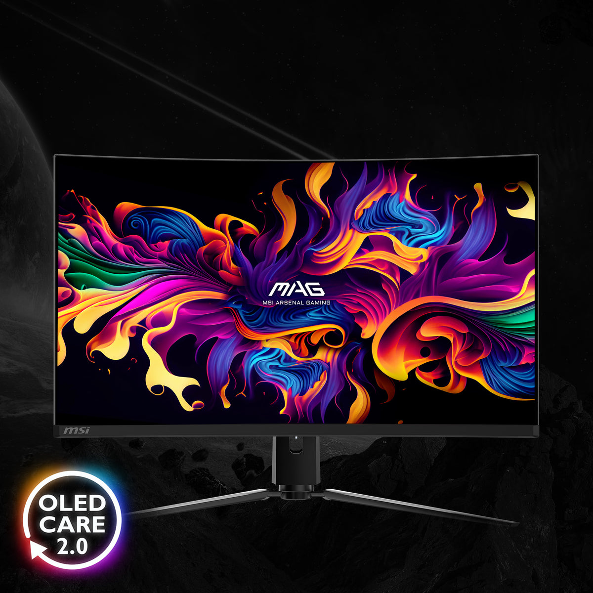 MAG 321CUPDE QD-OLED | MSI Gaming Monitor ****Verpackung leicht beschädigt****