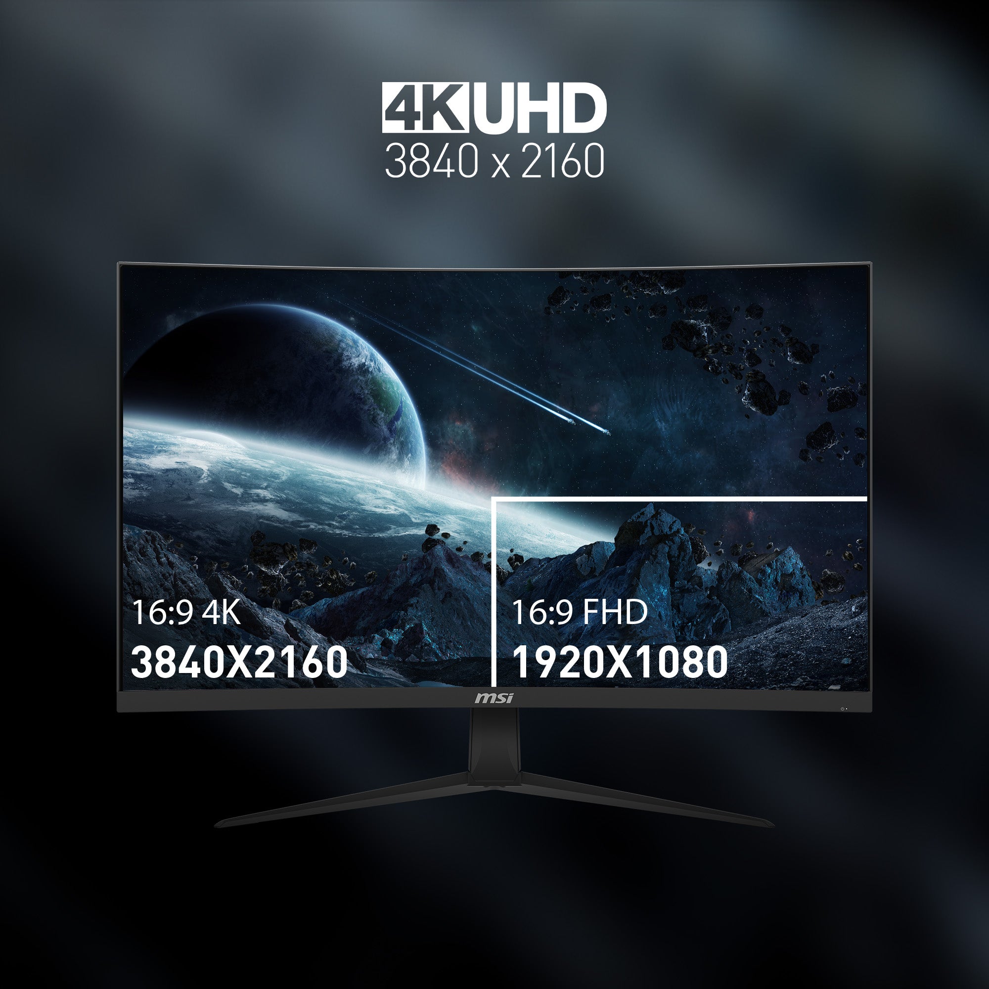 G321CUDE | 32 zoll 144hz 4K UHD HDMI 2.1 Curved VA Panel | MSI Gaming Monitor (eShop exklusiv)