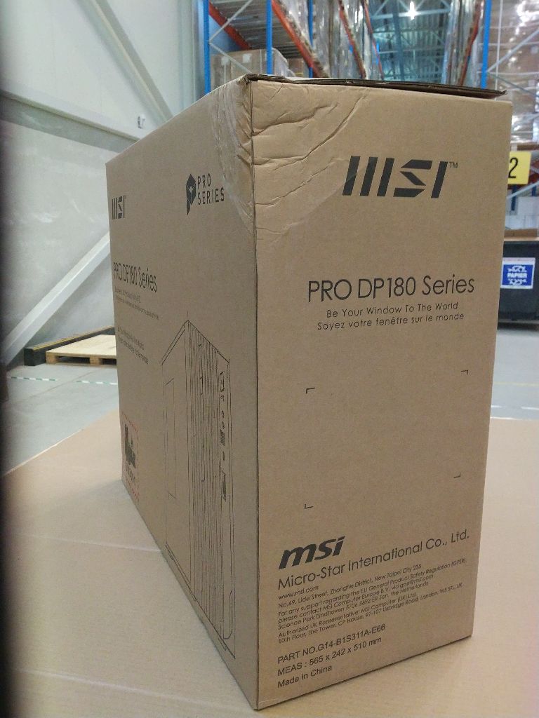 MSI Desktop PC PRO DP180 14ANVL-1035FR  ****Verpackung leicht beschädigt****