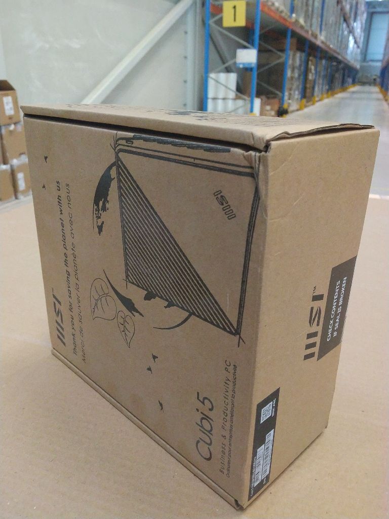 MSI Mini Barebone PC Cubi 5 12M-002BEU-B51235UXX ****Verpackung leicht beschädigt****
