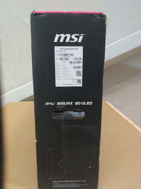 MPG 322URXDE QD-OLED | MSI Gaming Monitor   ****Verpackung leicht beschädigt****