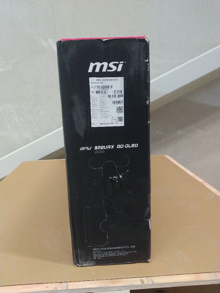 MPG 322URXDE QD-OLED | MSI Gaming Monitor   ****Verpackung leicht beschädigt****