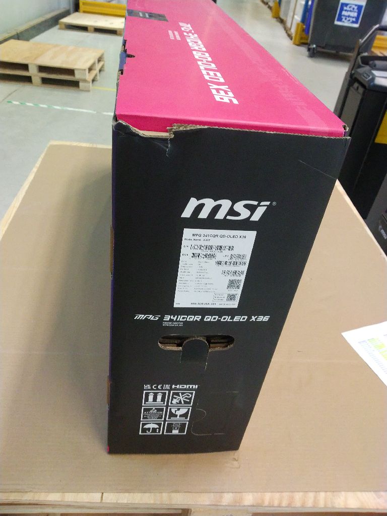 MPG 341CQR QD-OLED X36 | MSI Gaming Monitor  ****Verpackung leicht beschädigt****