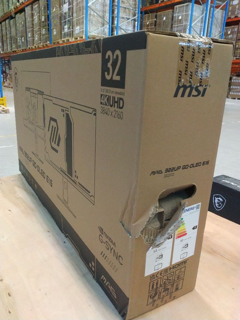 MAG 322UP QD-OLED E16 | MSI Gaming Monitor ****Verpackung leicht beschädigt****