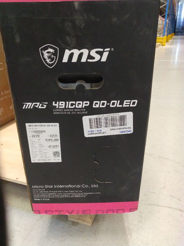 MPG 491CQP QD-OLED | MSI Gaming Monitor ****Verpackung leicht beschädigt****