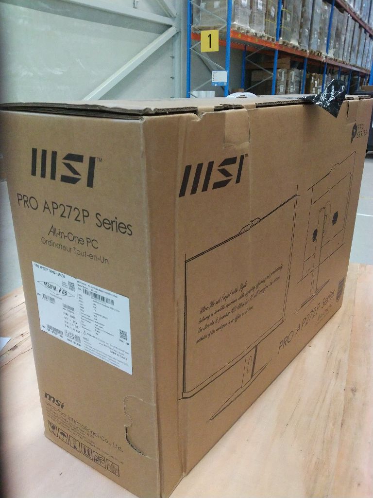 MSI ALL-In-One Desktop PC PRO AP272P 14MQ-864EU  ****Verpackung leicht beschädigt****