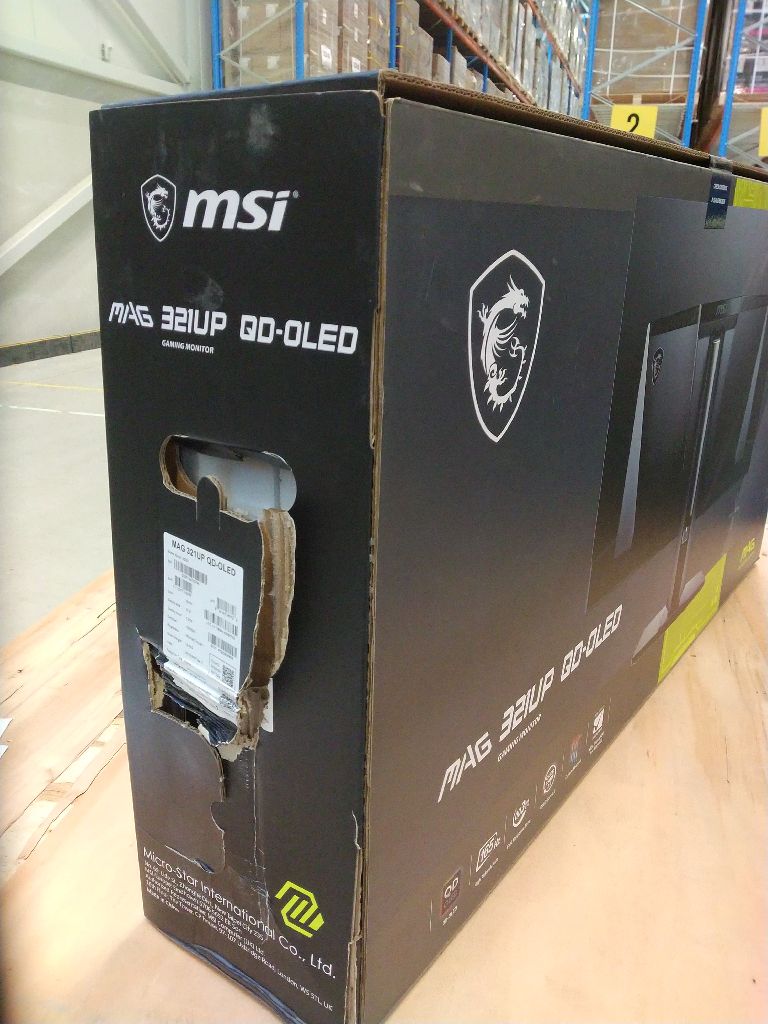 MAG 321UP QD-OLED | MSI Gaming Monitor ****Verpackung leicht beschädigt****