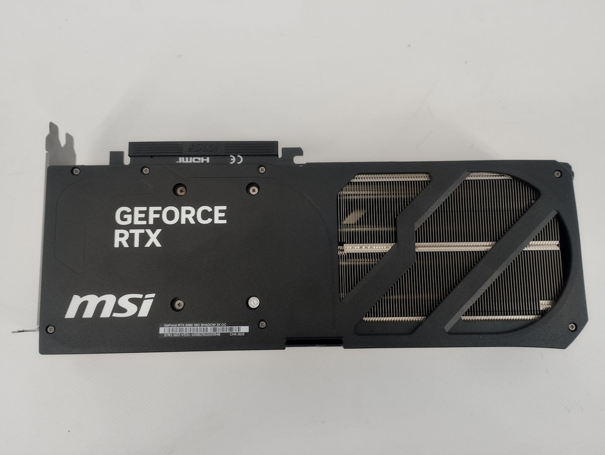 MSI Grafikkarte GeForce RTX 5080 16G SHADOW 3X OC - Refurbished - MSI e-Shop | Offiziell von MSI Deutschland