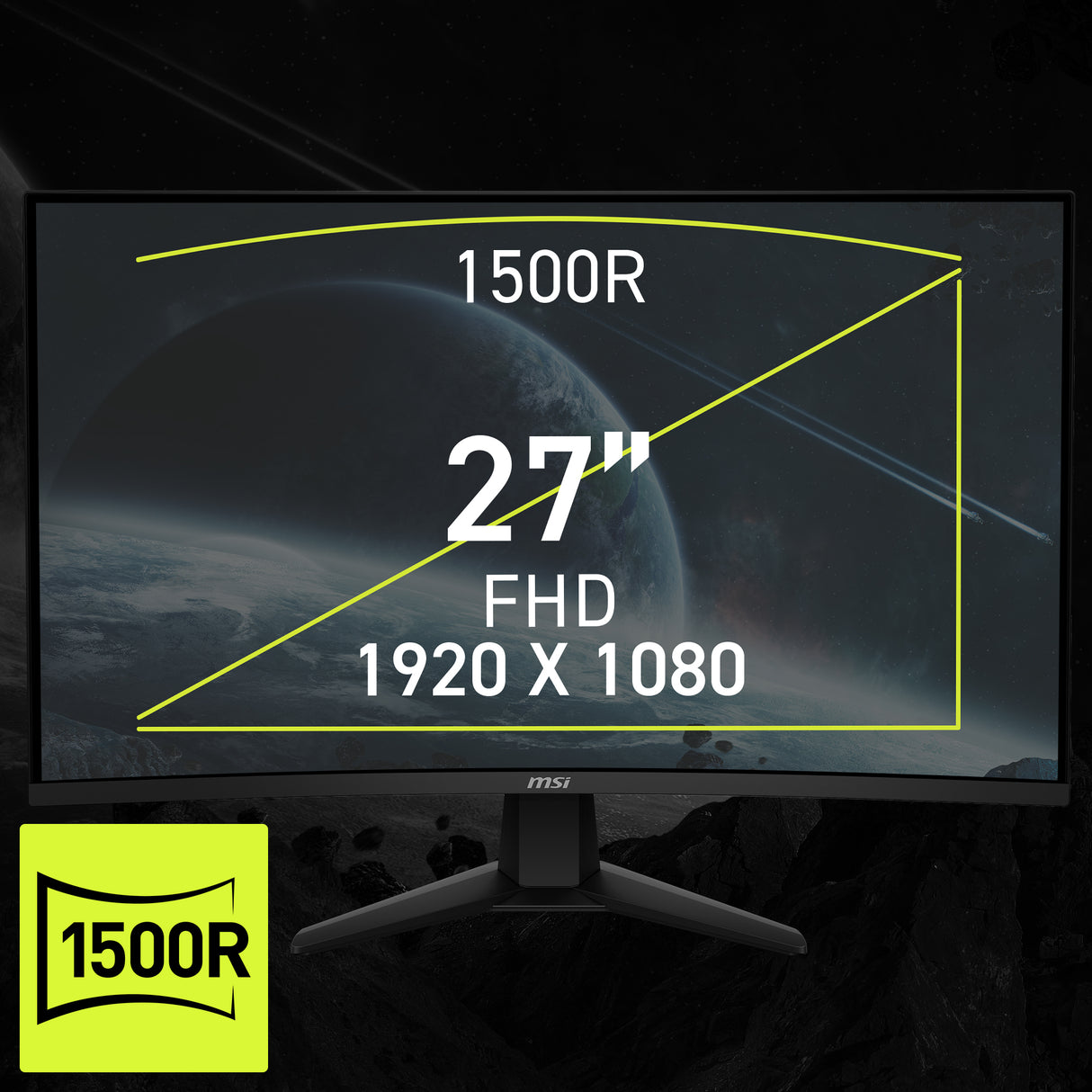 2er Pack - MAG 274CXF | MSI Gaming Monitor