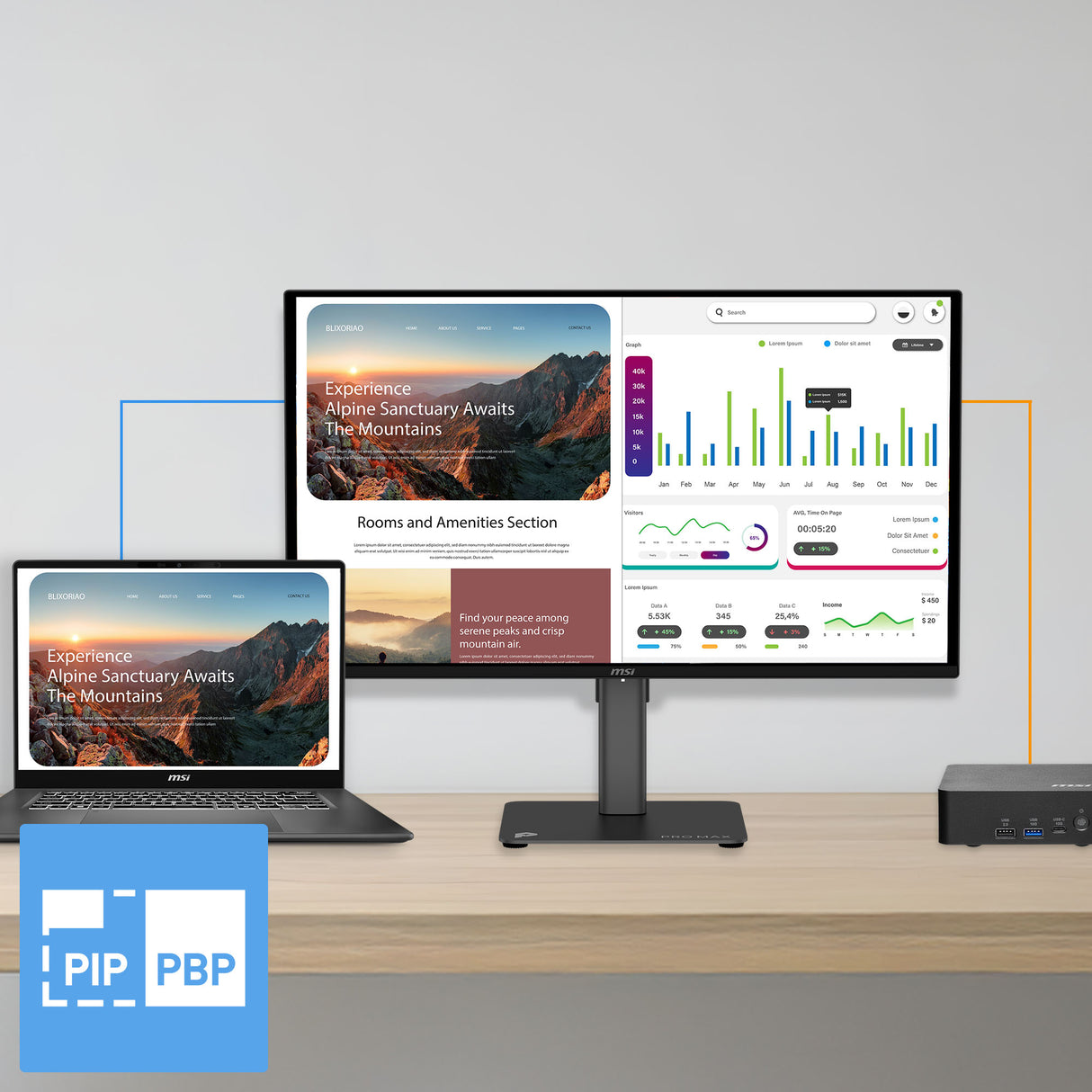 PRO MAX 271UPX12G | MSI Pro Monitor