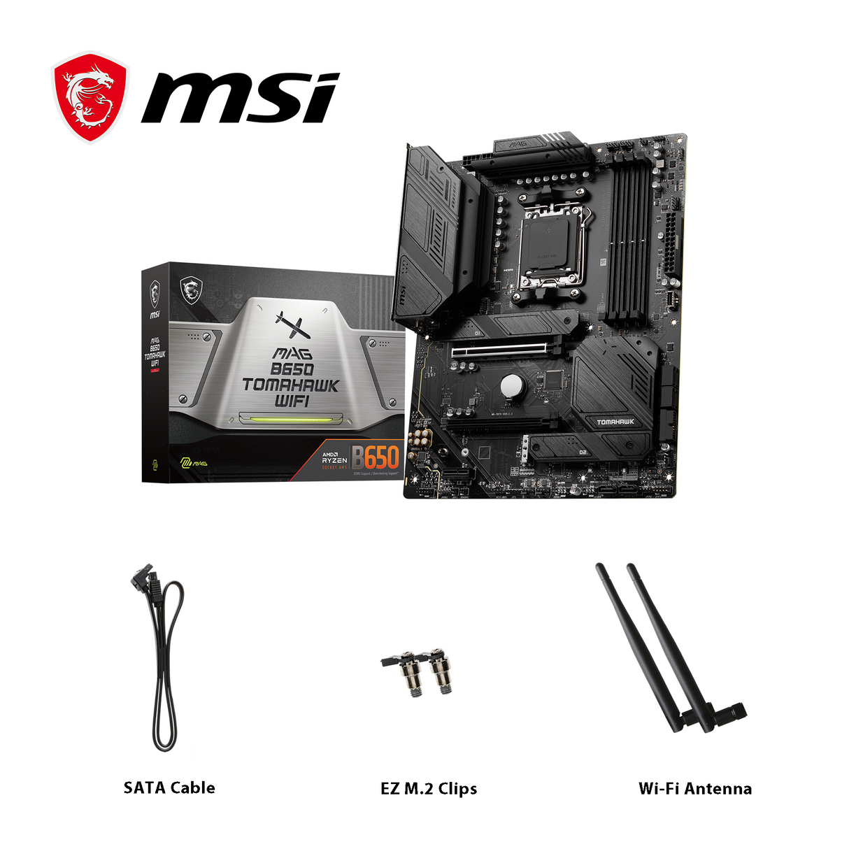 MSI Motherboard MAG B650 TOMAHAWK WIFI - MSI e-Shop | Offiziell von MSI Deutschland