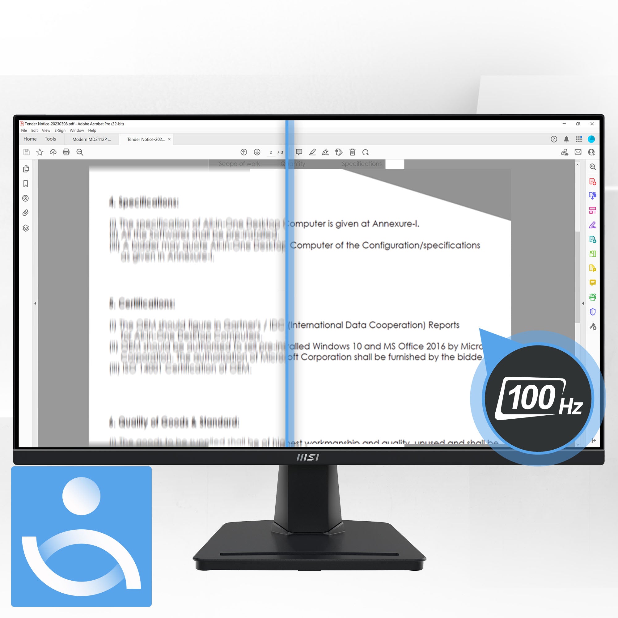 MSI CB PRO MP245G | MSI PRO Monitor - MSI e-Shop | Offiziell von MSI Deutschland