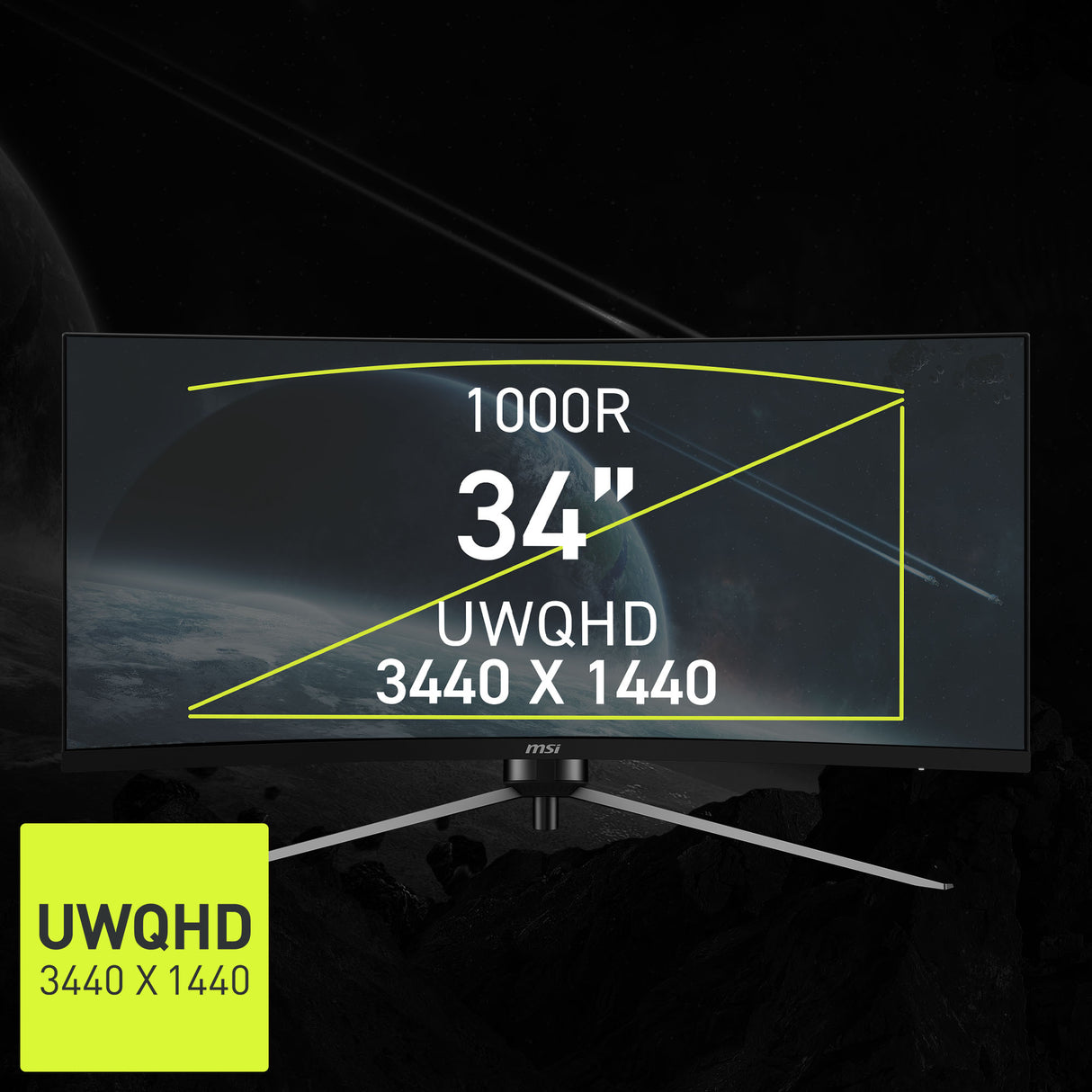 MSI CB MAG 345CQRF E20 | MSI Gaming Monitor - MSI e-Shop | Offiziell von MSI Deutschland