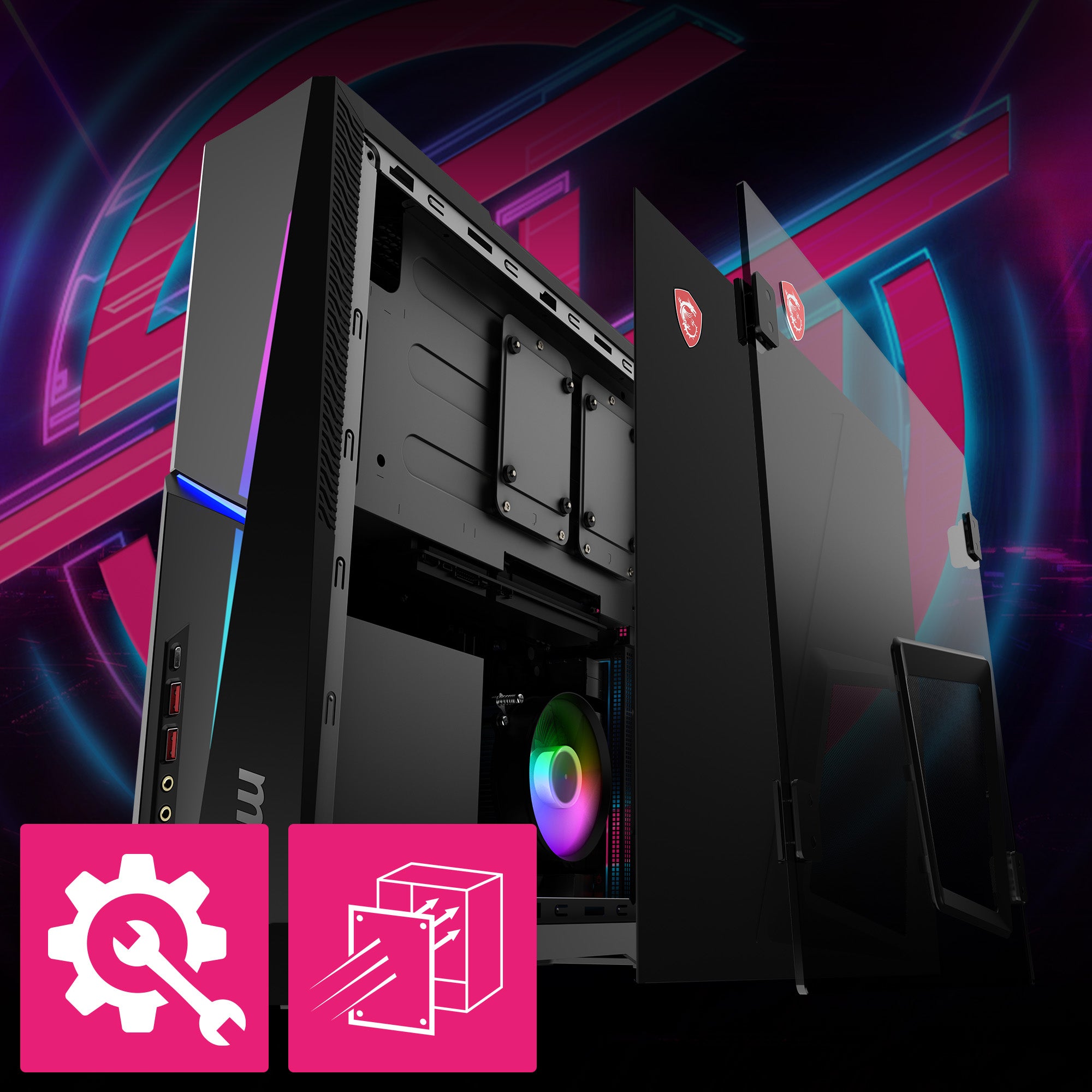MSI Desktop PC MPG Trident AS AI 2NVM7-073EU