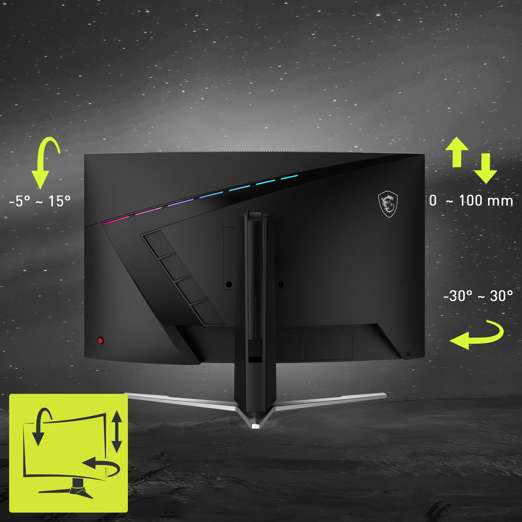 MAG 325CQRXF E2 | MSI Gaming Monitor - MSI e-Shop | Offiziell von MSI Deutschland