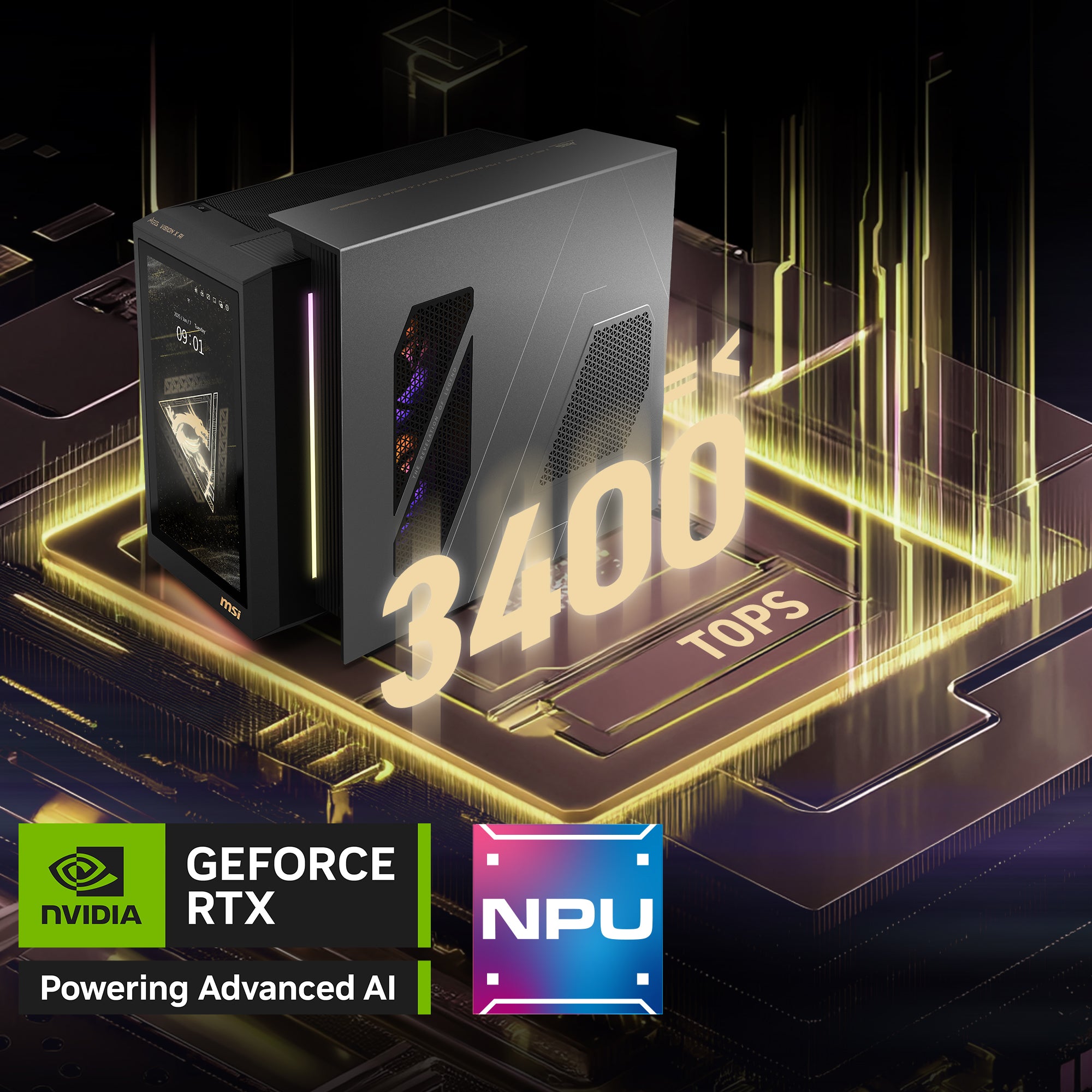 MSI CB Desktop PC MEG Vision X AI 2NVP7-209AT - MSI e-Shop | Offiziell von MSI Deutschland