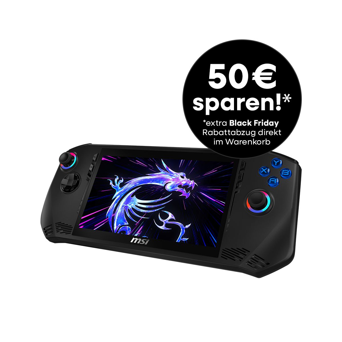 MSI Handheld PC Claw 7 AI+ A2VM-028DE