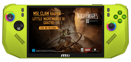 MSI Handheld PC Claw A8 BZ2EM-037 Neon Green