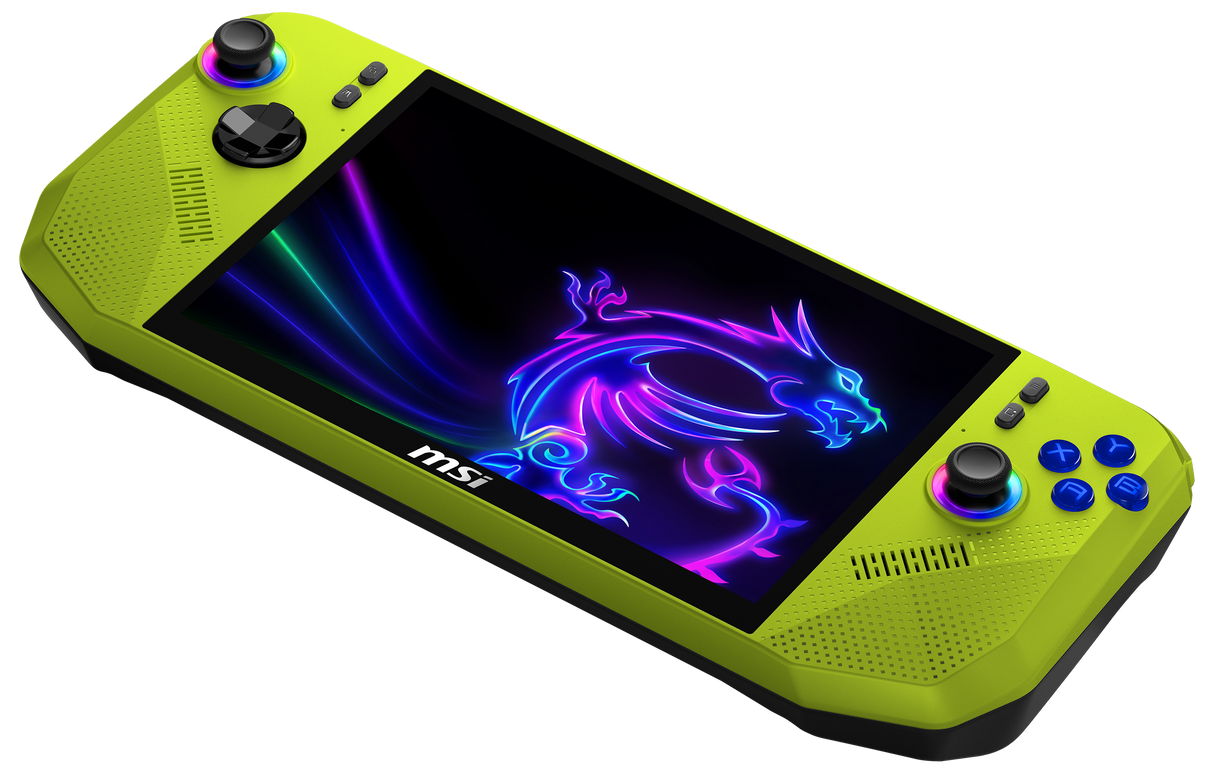 MSI Handheld PC Claw A8 BZ2EM-037 Neon Green I - MSI e-Shop | Offiziell von MSI Deutschland