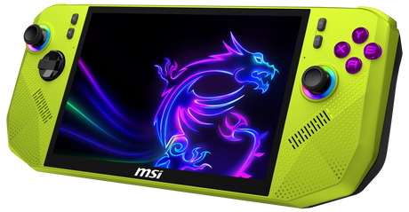 MSI Handheld PC Claw A8 BZ2EM-037 Neon Green I - MSI e-Shop | Offiziell von MSI Deutschland