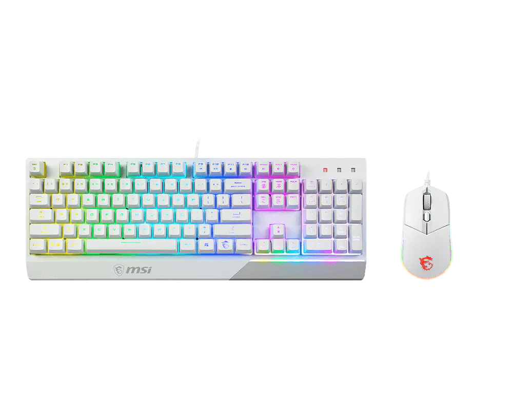 MSI CB Gaming Tastatur/Mouse FORGE K210 WIRELESS COMBO WHITE DE - MSI e-Shop | Offiziell von MSI Deutschland