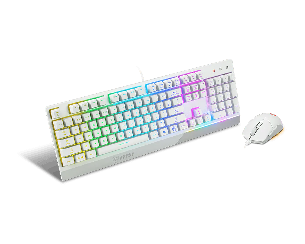 MSI CB Gaming Tastatur/Mouse FORGE K210 WIRELESS COMBO WHITE DE - MSI e-Shop | Offiziell von MSI Deutschland