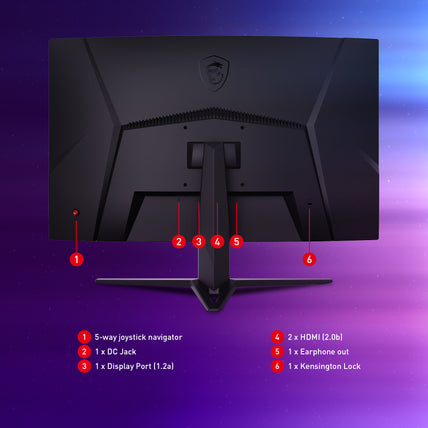 G27CQ4DE E2 | MSI Gaming Monitor - MSI e-Shop | Offiziell von MSI Deutschland