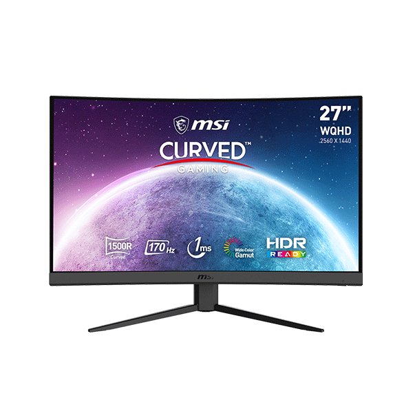 MSI Gaming Monitor 27 zoll 170hz WQHD Curved VA Panel FreeSync