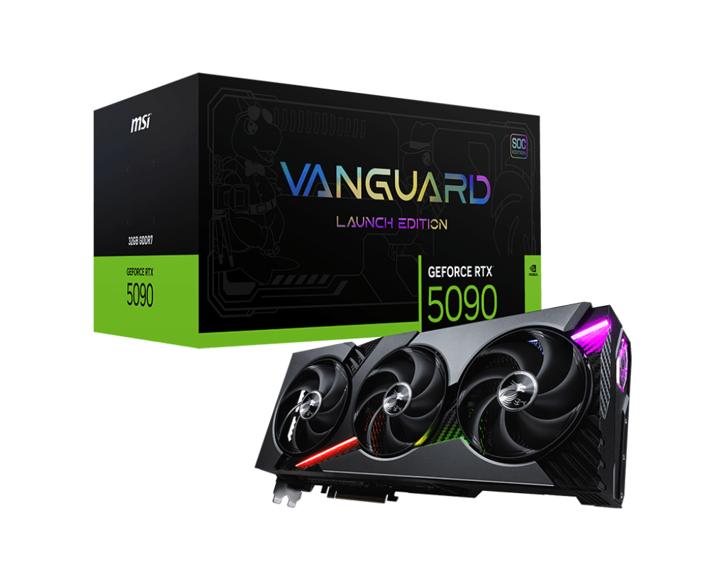 MSI Grafikkarte GeForce RTX 5090 32G VANGUARD SOC  ***Versandrückläufer****