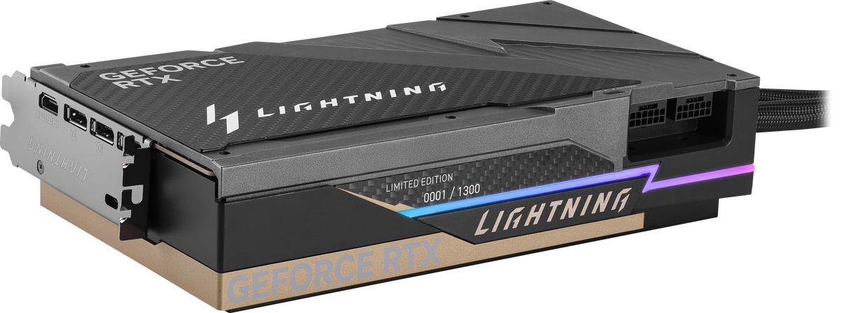 MSI Grafikkarte GeForce RTX 5090 32G LIGHTNING Z - MSI e-Shop | Offiziell von MSI Deutschland