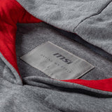 MSI True Gamer Baumwoll-Hoodie, Farbe: Grau, Grösse: M