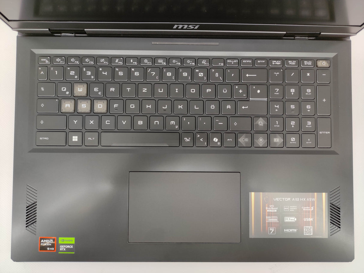 MSI Laptop Vector A18 HX A9WHG-081DE - Refurbished - MSI e-Shop | Offiziell von MSI Deutschland
