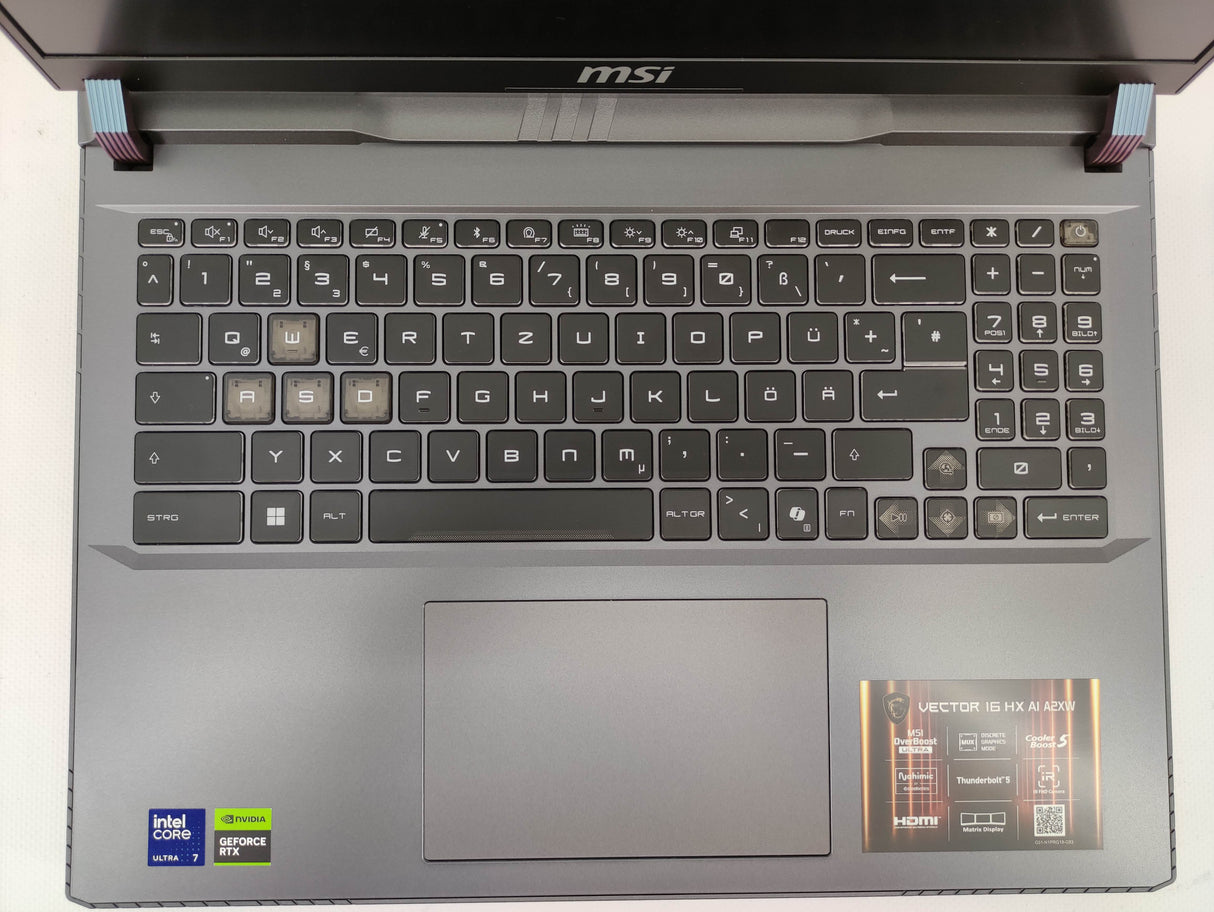 MSI Laptop Vector 16 HX AI A2XWHG-074DE - Refurbished - MSI e-Shop | Offiziell von MSI Deutschland