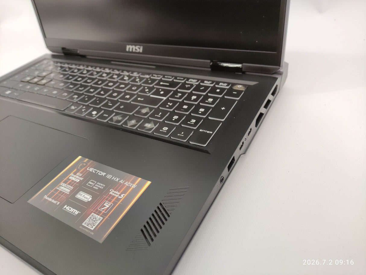MSI Laptop Vector 18 HX AI A2XWHG-1007DE - Refurbished