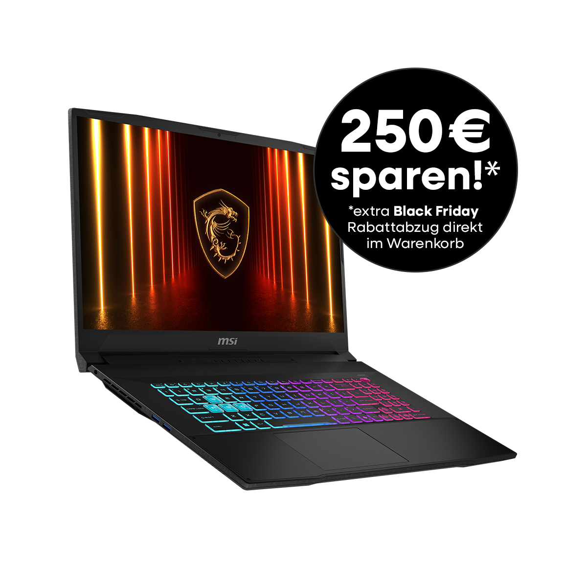 MSI Laptop Katana 17 HX B14WGK-065DE, RTX™ 5070