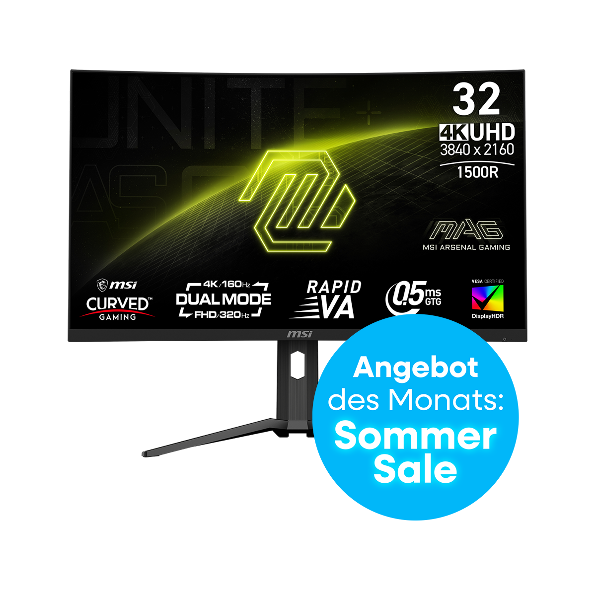 MSI CB MAG 321CUPDF | MSI Gaming Monitor