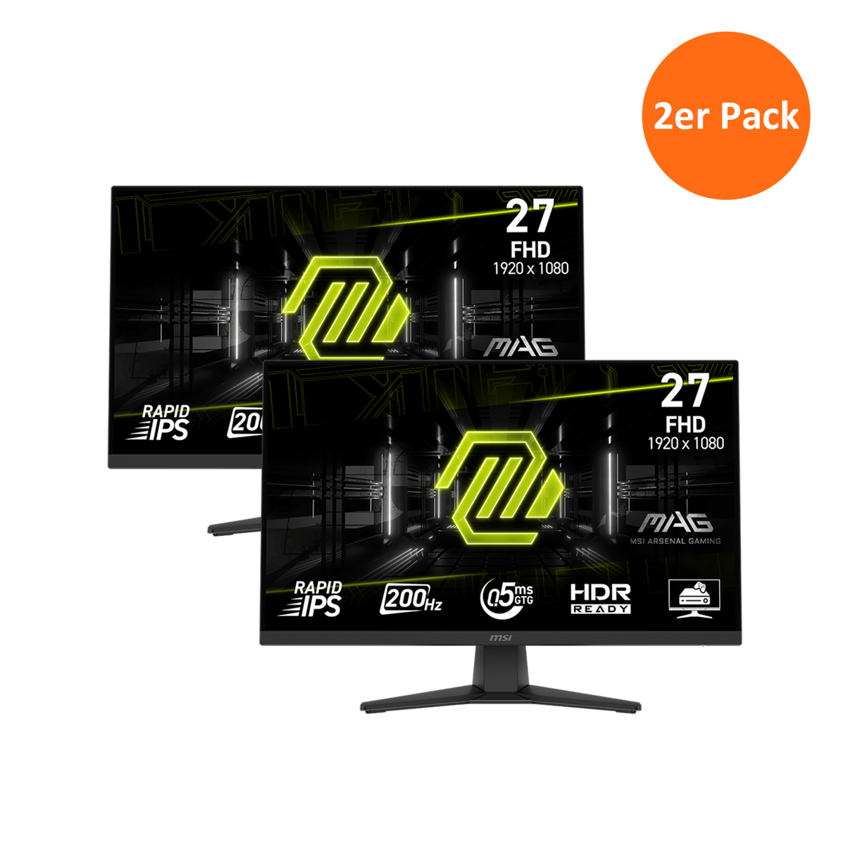 2er Pack - MAG 272F | MSI Gaming Monitor
