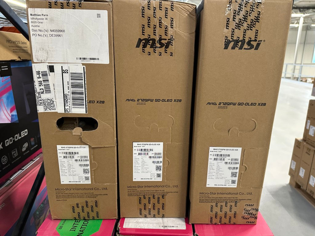 MAG 272QPW QD-OLED X28 | MSI Gaming Monitor ****Verpackung leicht beschädigt**** - MSI e-Shop | Offiziell von MSI Deutschland