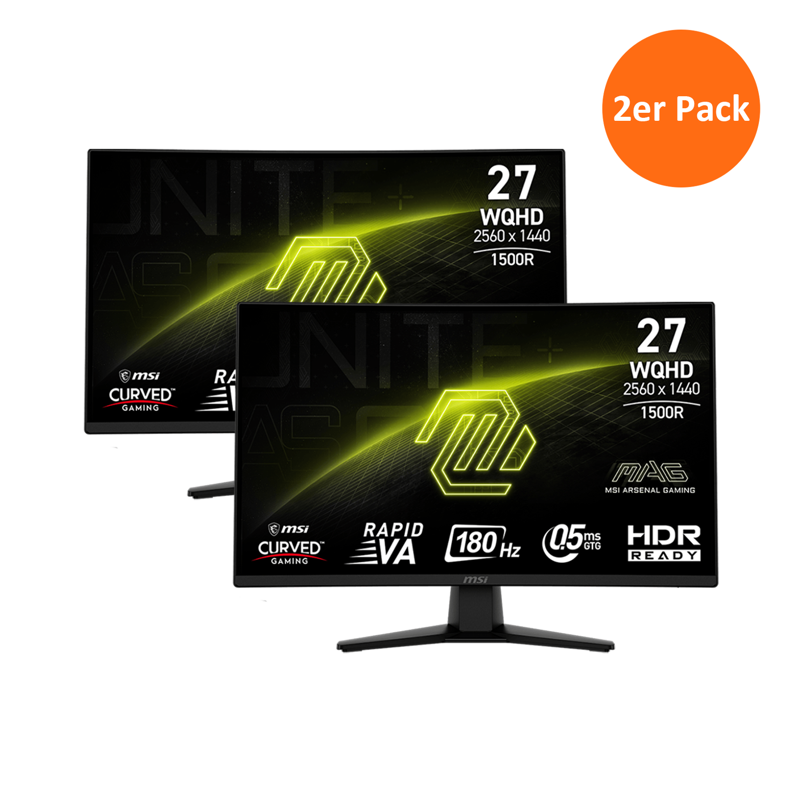 2er Pack - MAG 274CQF | MSI Gaming Monitor - MSI e-Shop | Offiziell von MSI Deutschland