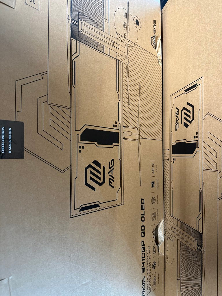 MAG 341CQP QD-OLED | MSI Gaming Monitor  ****Verpackung leicht beschädigt**** - MSI e-Shop | Offiziell von MSI Deutschland