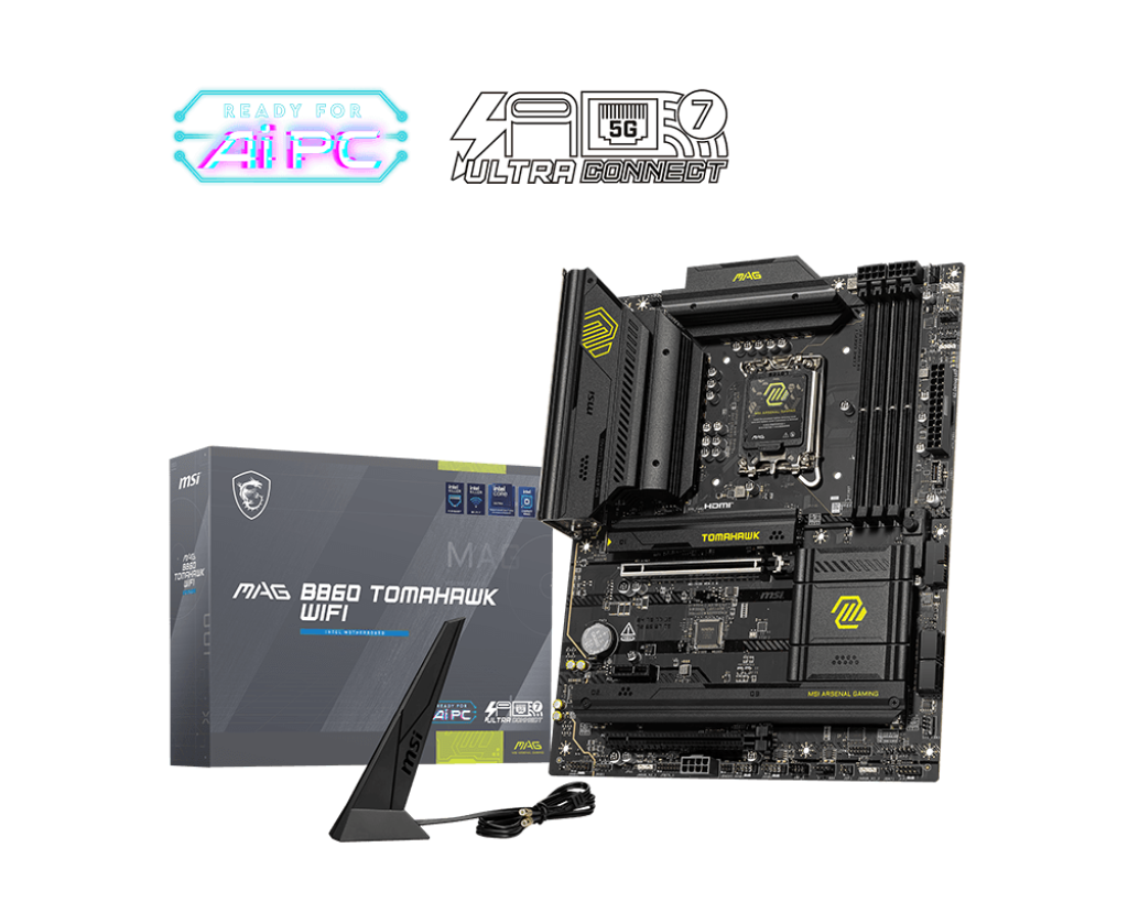 MSI Motherboard MAG B860 TOMAHAWK WIFI - MSI e-Shop | Offiziell von MSI Deutschland