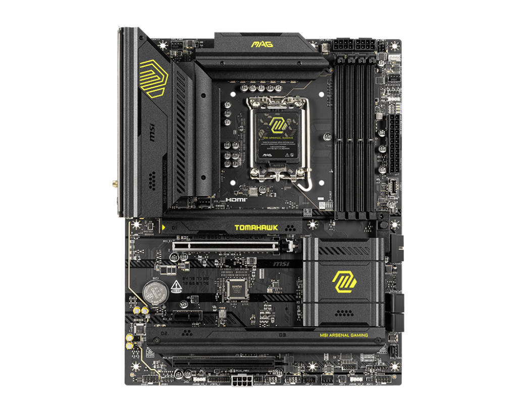 MSI Motherboard MAG B860 TOMAHAWK WIFI - MSI e-Shop | Offiziell von MSI Deutschland