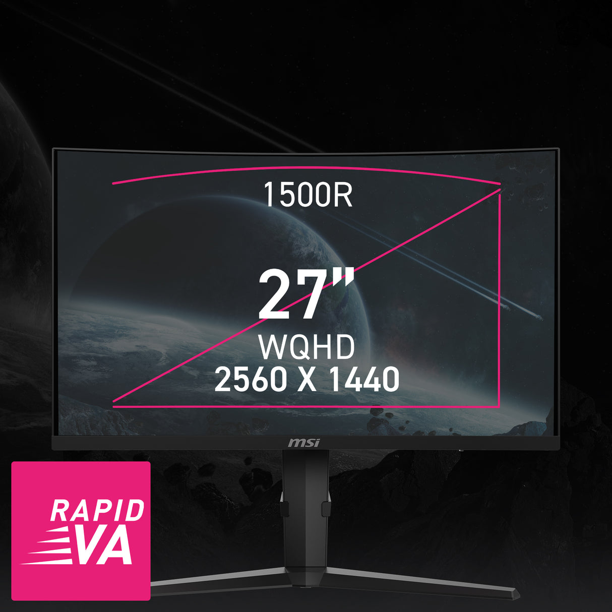 MPG 275CQRXF | MSI Gaming Monitor - MSI e-Shop | Offiziell von MSI Deutschland